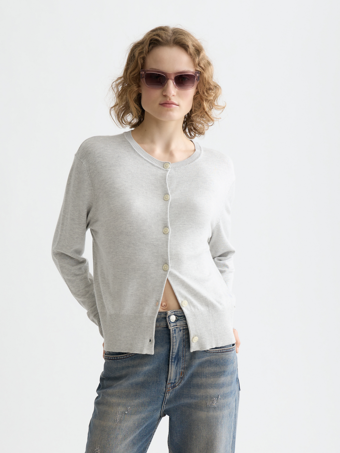 Crewneck cardigan - Scotch & Soda AU
