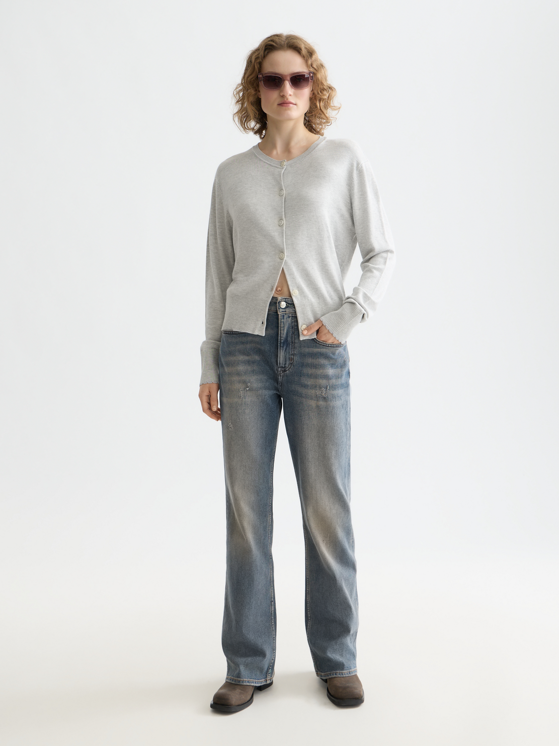 Crewneck cardigan - Scotch & Soda AU