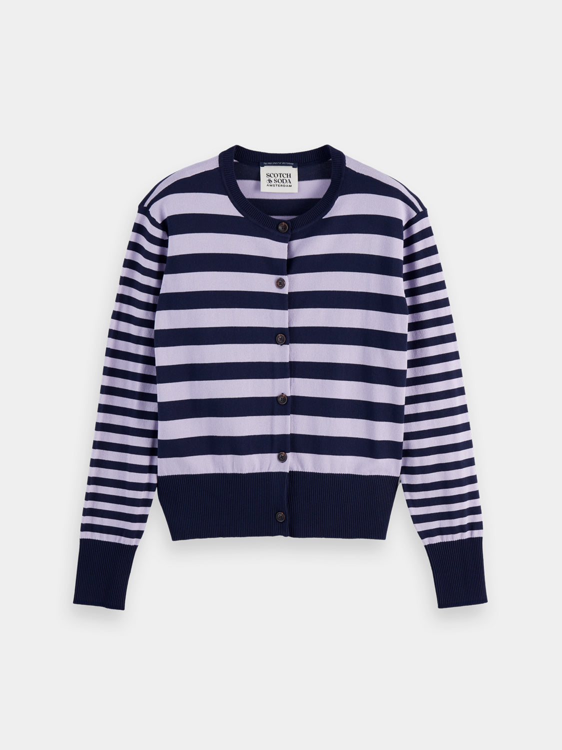 Crewneck cardigan - Scotch & Soda AU