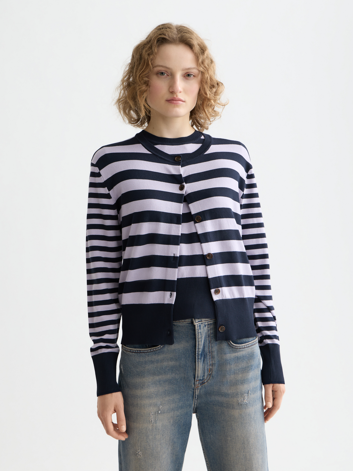 Crewneck cardigan - Scotch & Soda AU