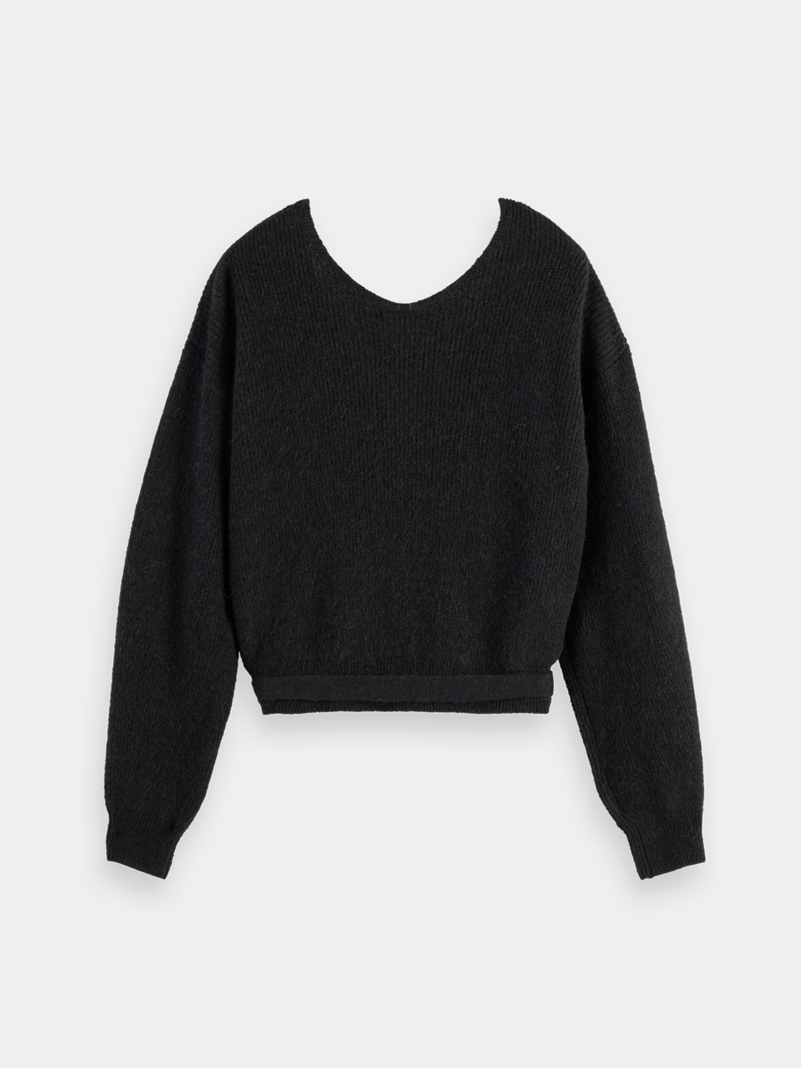 Fuzzy wrap cardigan - Scotch & Soda AU