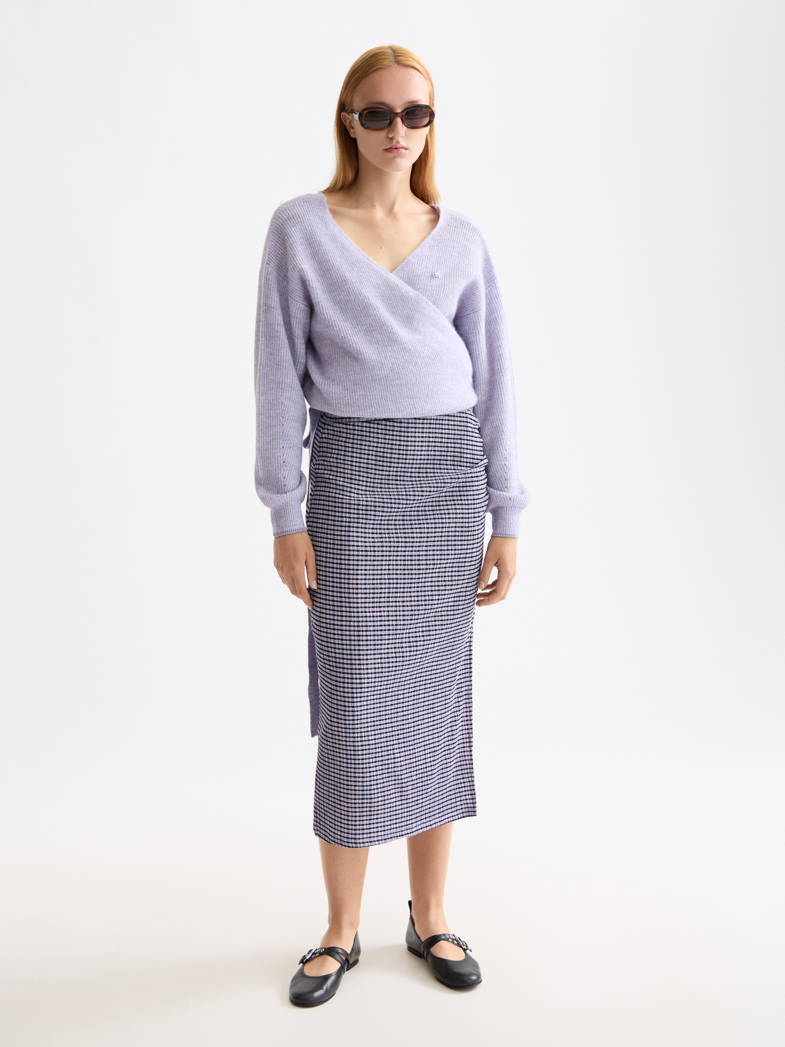 Fuzzy wrap cardigan - Scotch & Soda AU