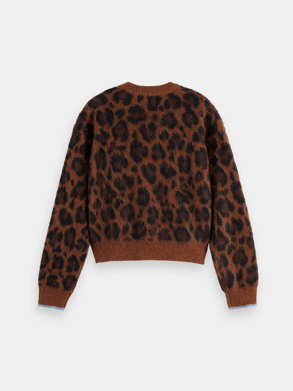 Fuzzy jacquard pullover - Scotch & Soda AU