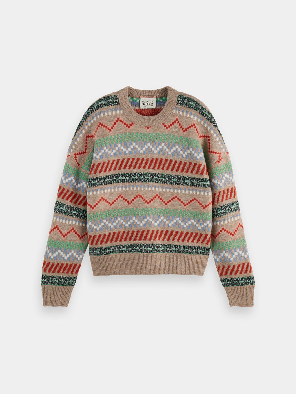 Fair Isle pullover - Scotch & Soda AU