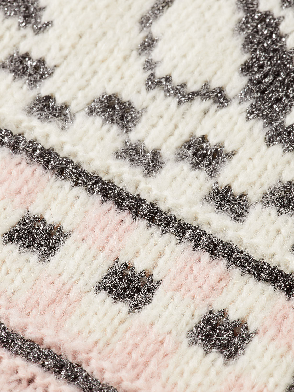 Metallic Fair Isle pullover - Scotch & Soda AU