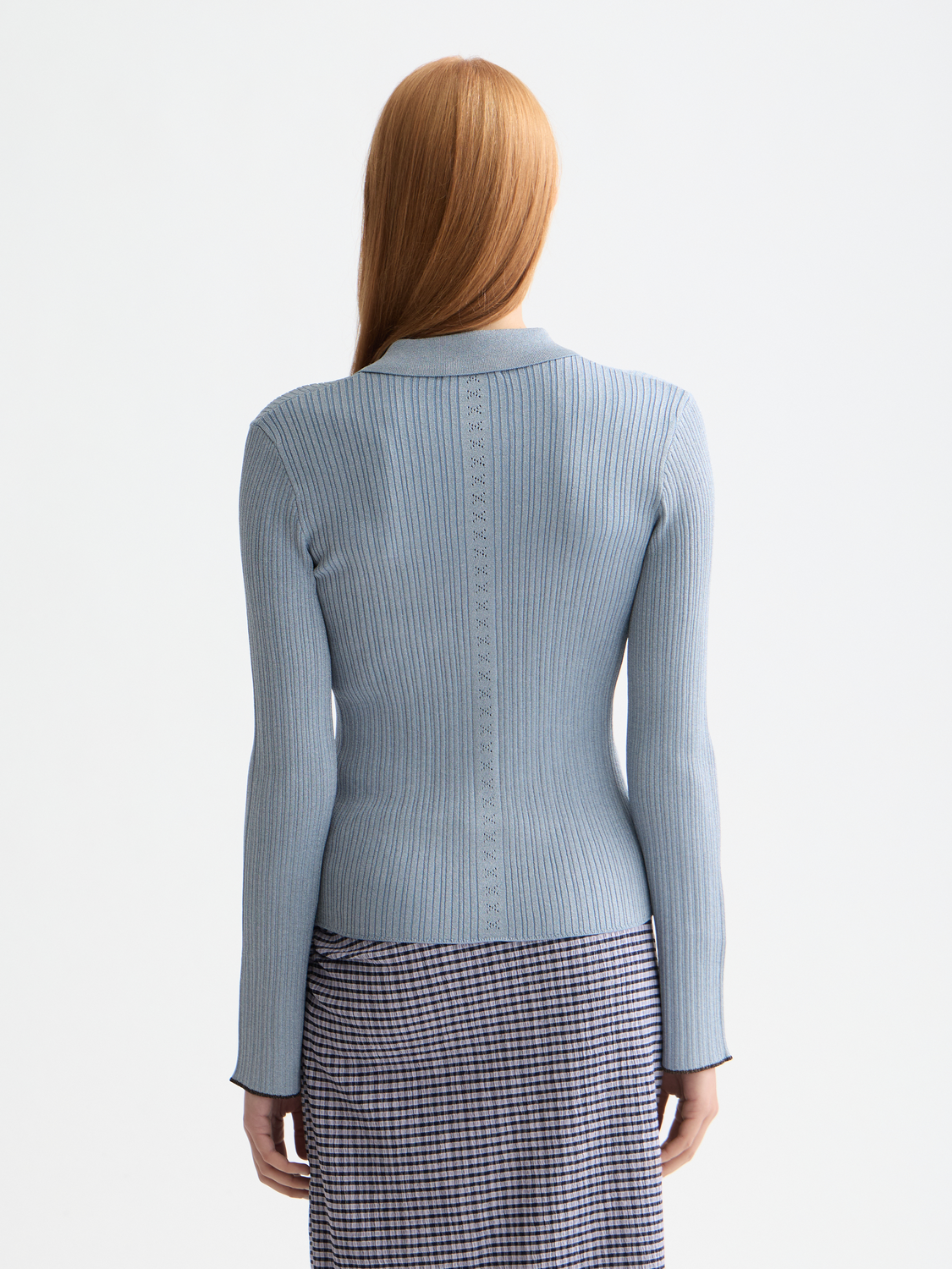 Metallic fitted button up top - Scotch & Soda AU