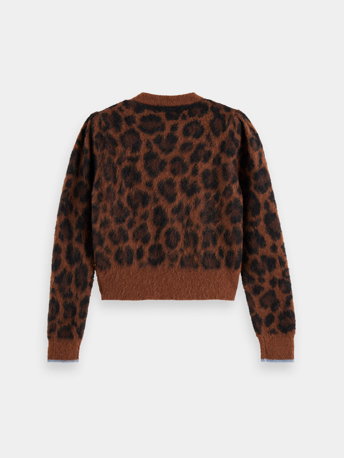 Fuzzy jacquard cardigan - Scotch & Soda AU