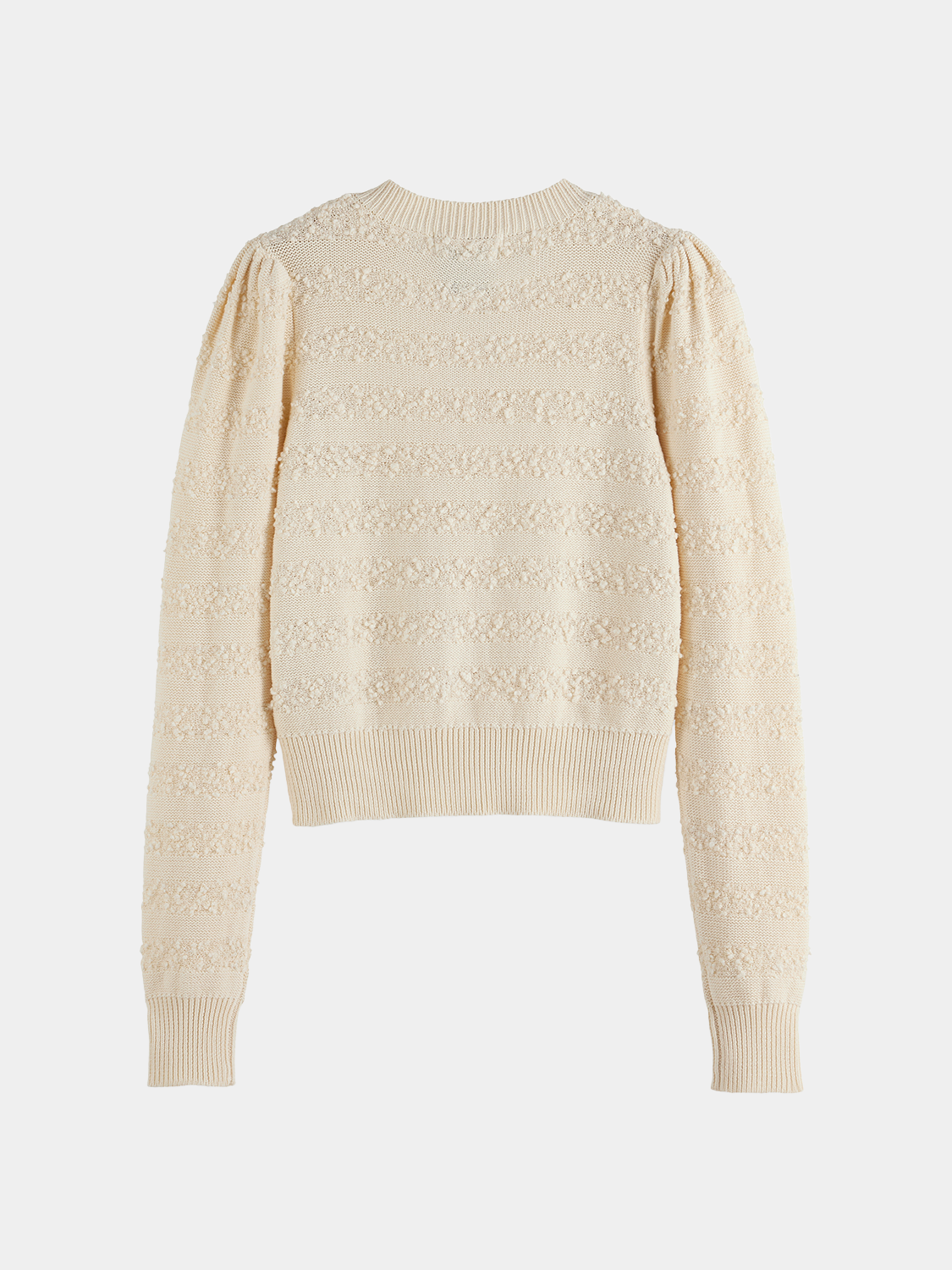 Boucle stripe cardigan - Scotch & Soda AU