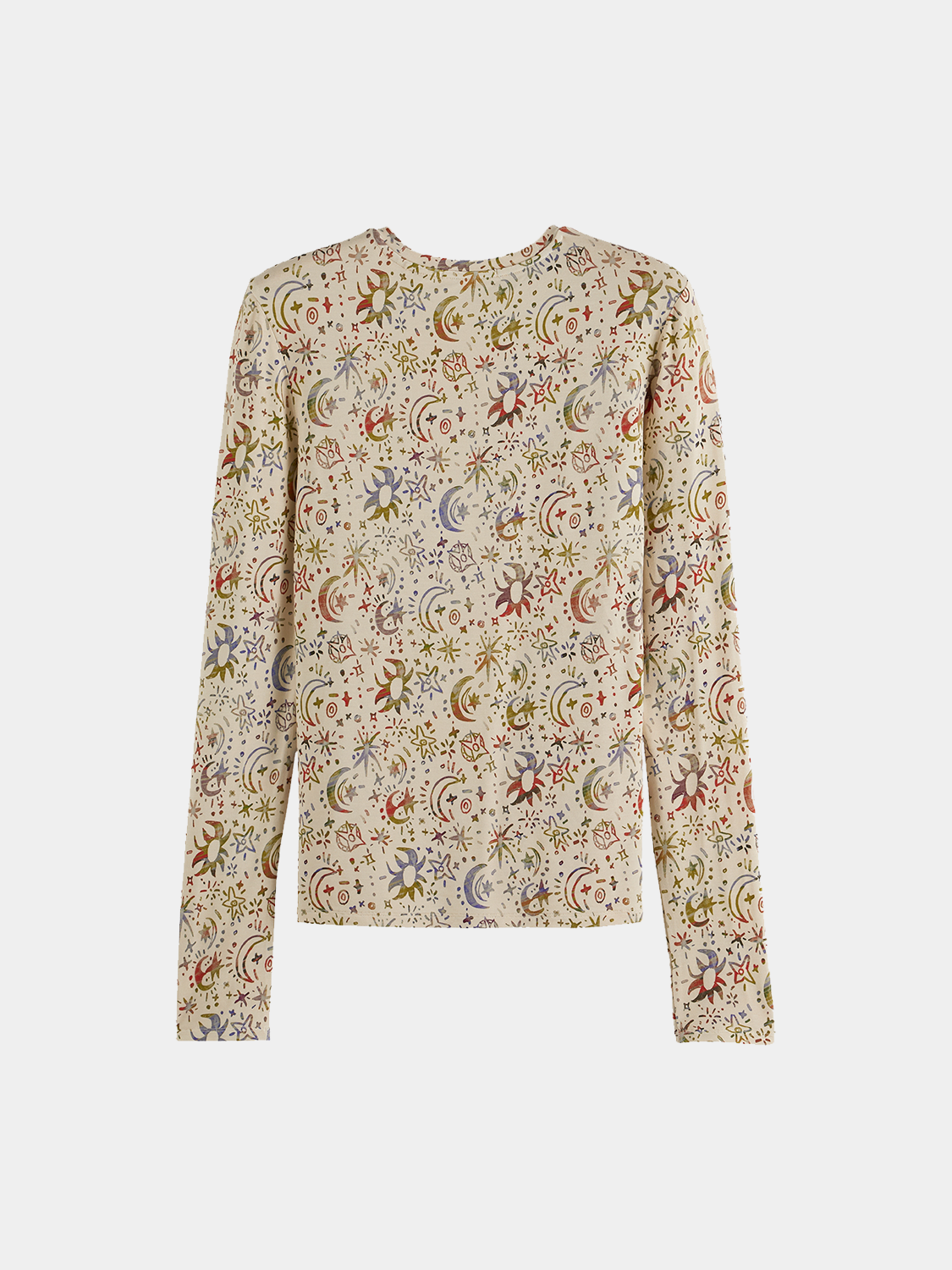 Printed long sleeve t-shirt - Scotch & Soda AU