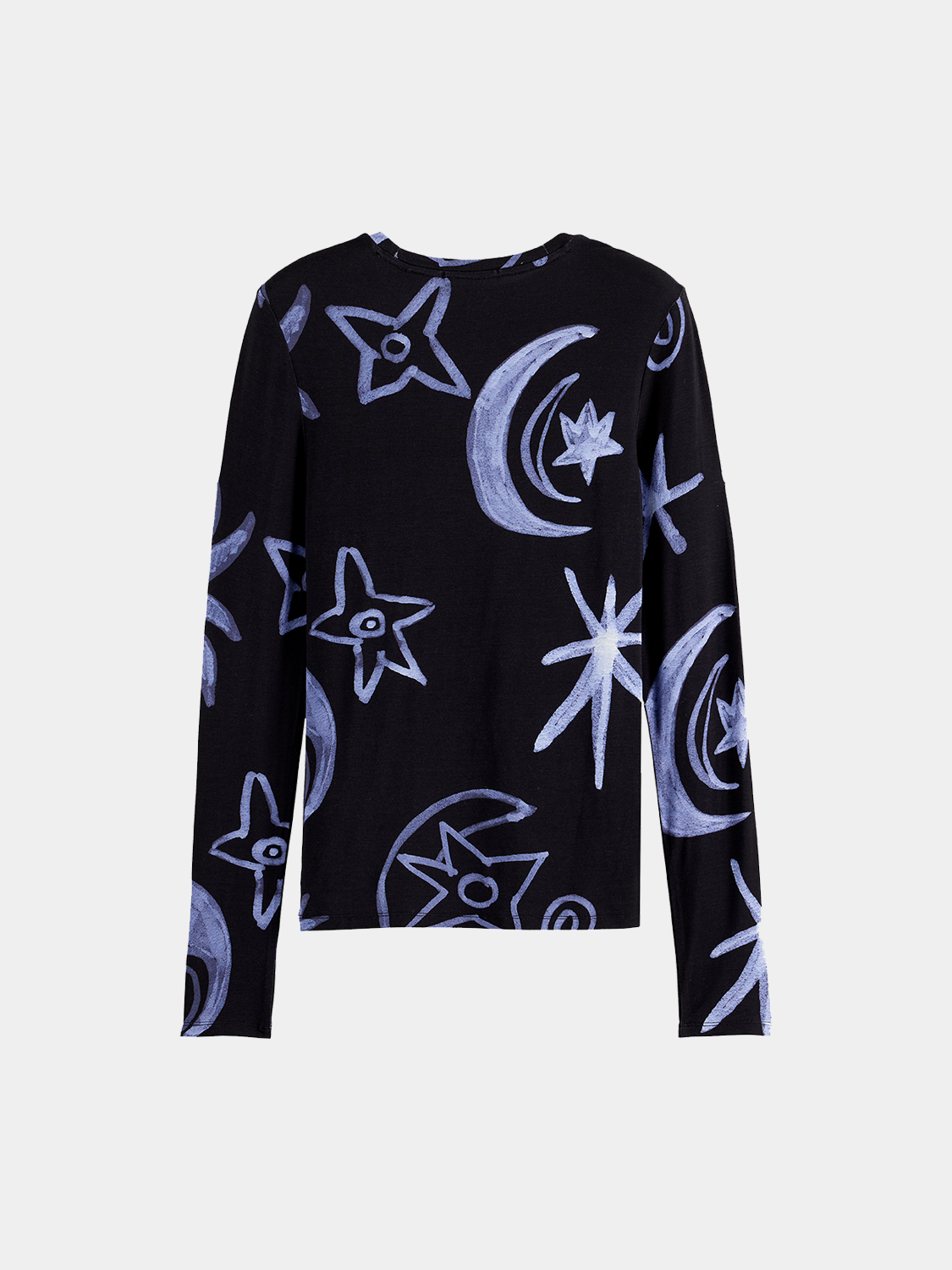 Printed long sleeve t-shirt - Scotch & Soda AU