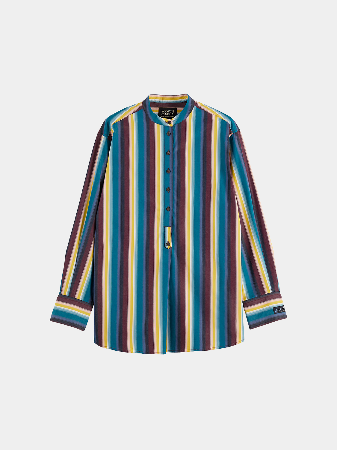 Relaxed striped shirt - Scotch & Soda AU