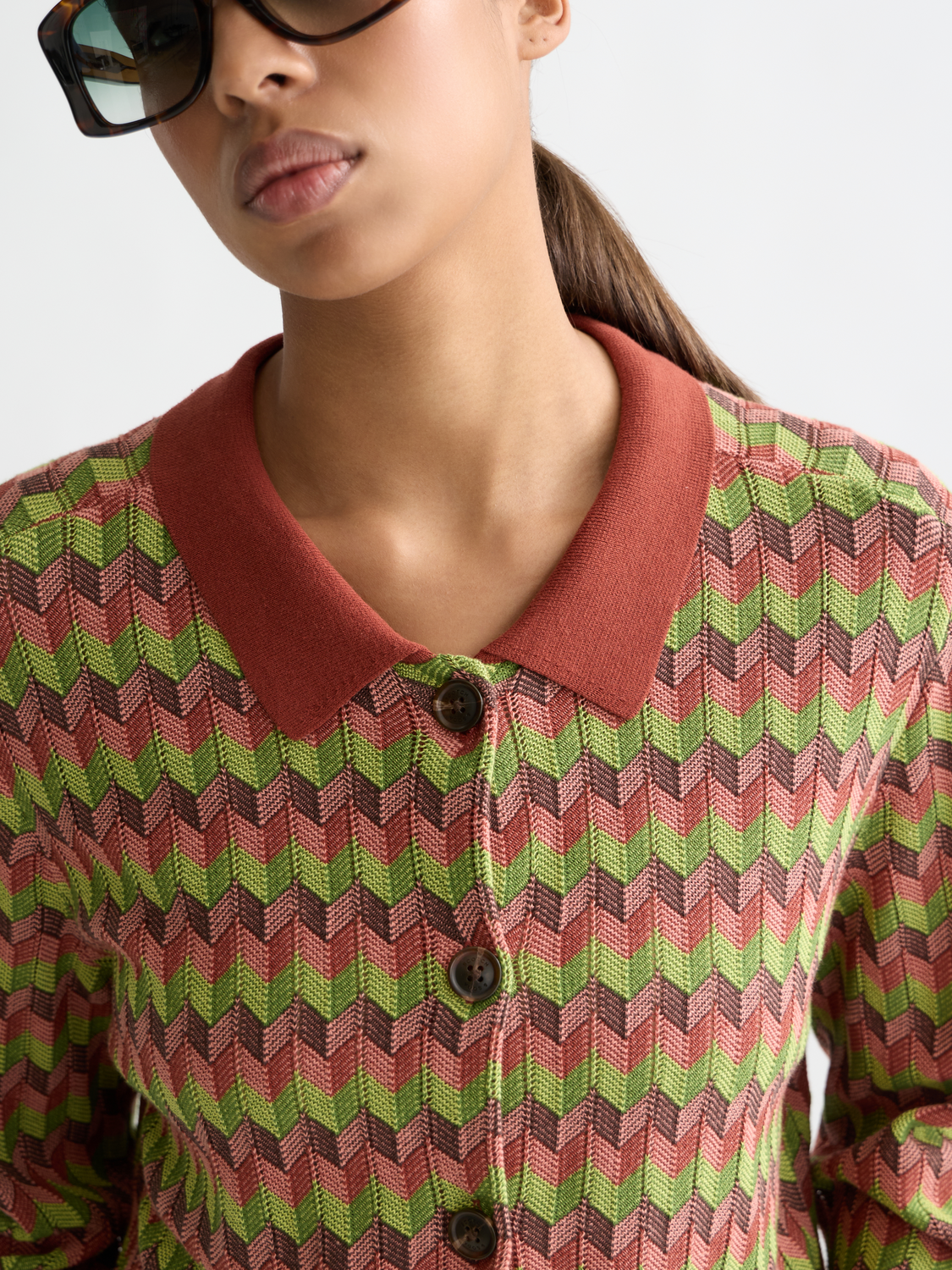 Jacquard knitted jacket - Scotch & Soda AU