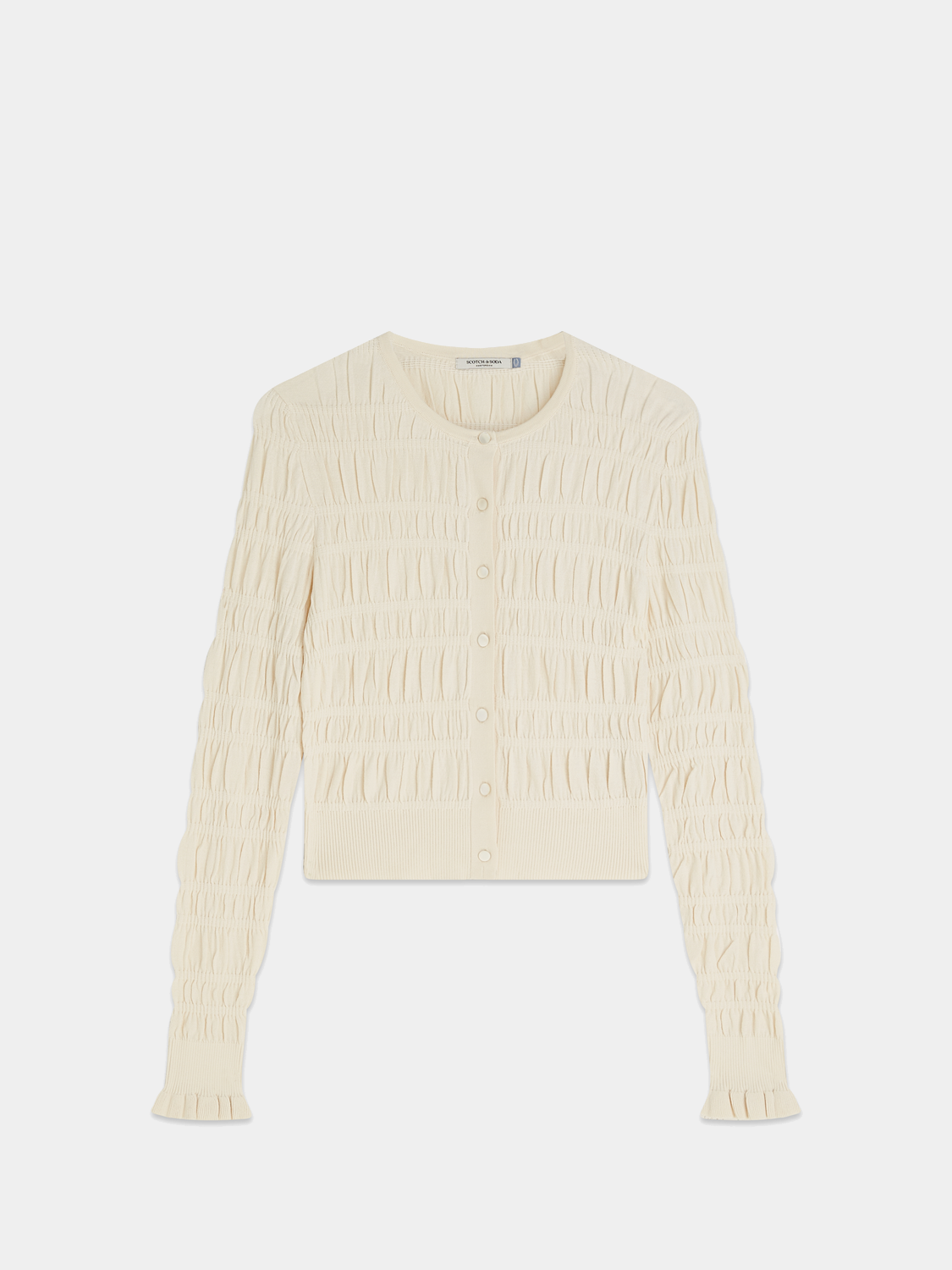 Smock stitch cardigan - Scotch & Soda AU