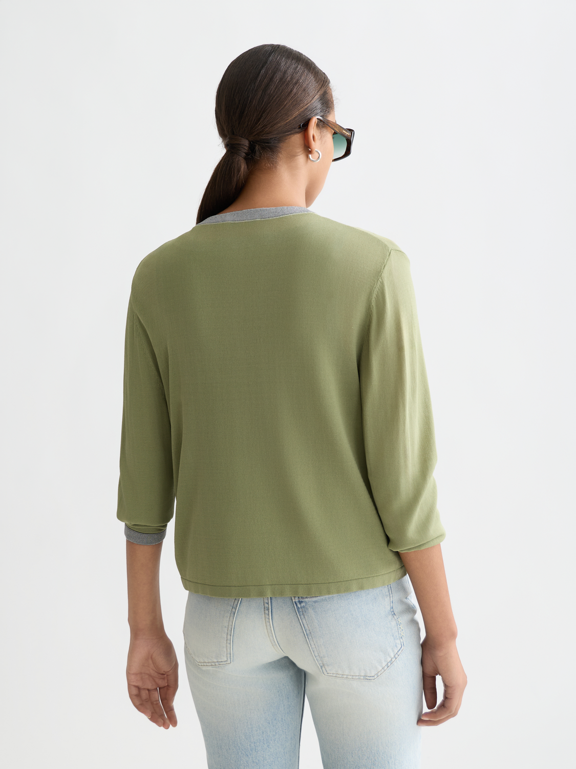 Crewneck cardigan - Scotch & Soda AU