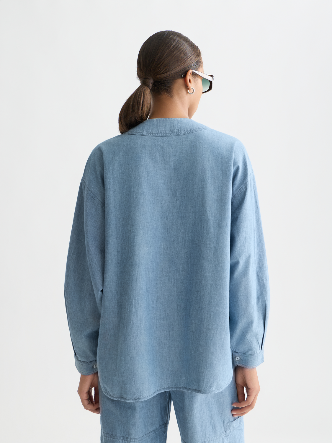 Denim bib shirt - Scotch & Soda AU