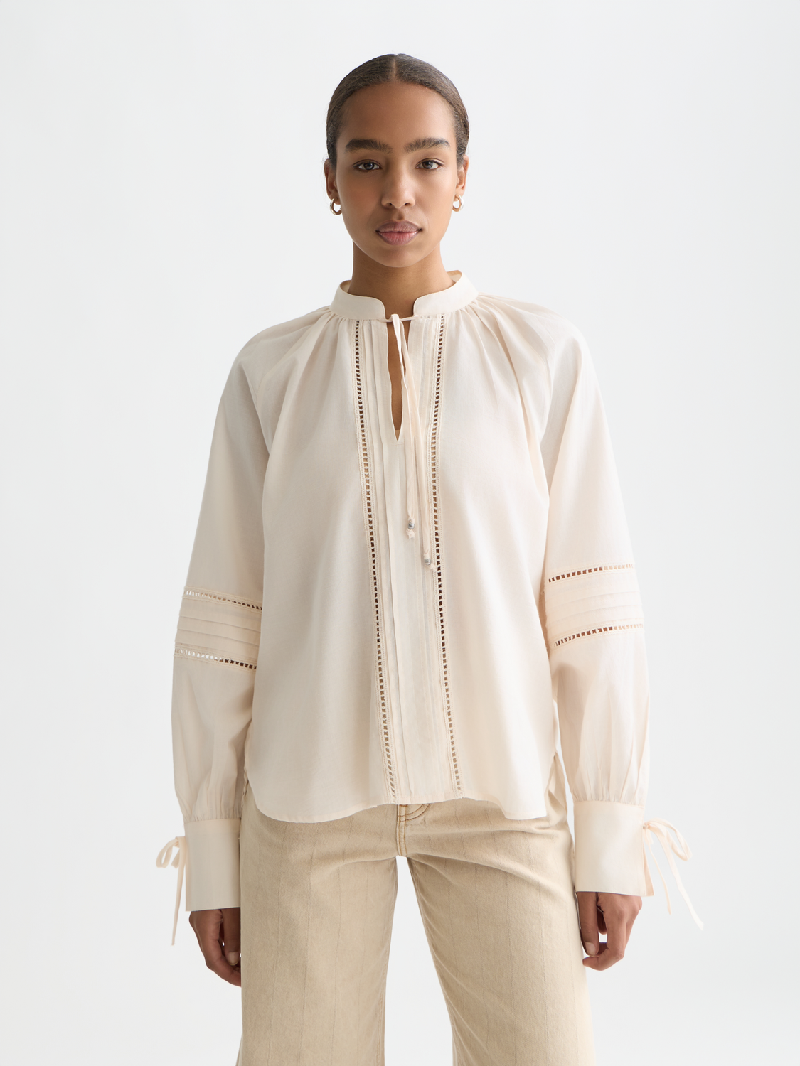 Pleated blouse - Scotch & Soda AU