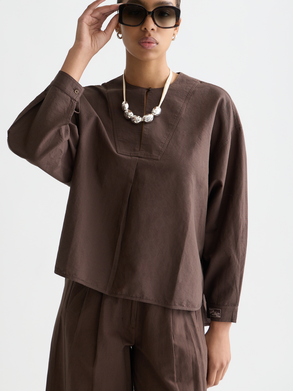 Cotton-linen shirt - Scotch & Soda AU
