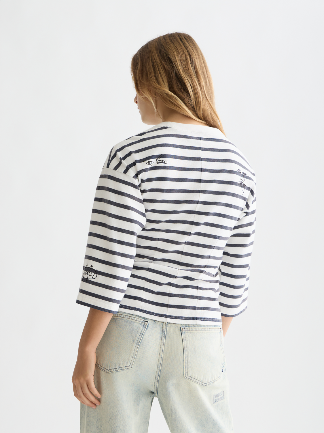 Basquiat breton T-shirt - Scotch & Soda AU