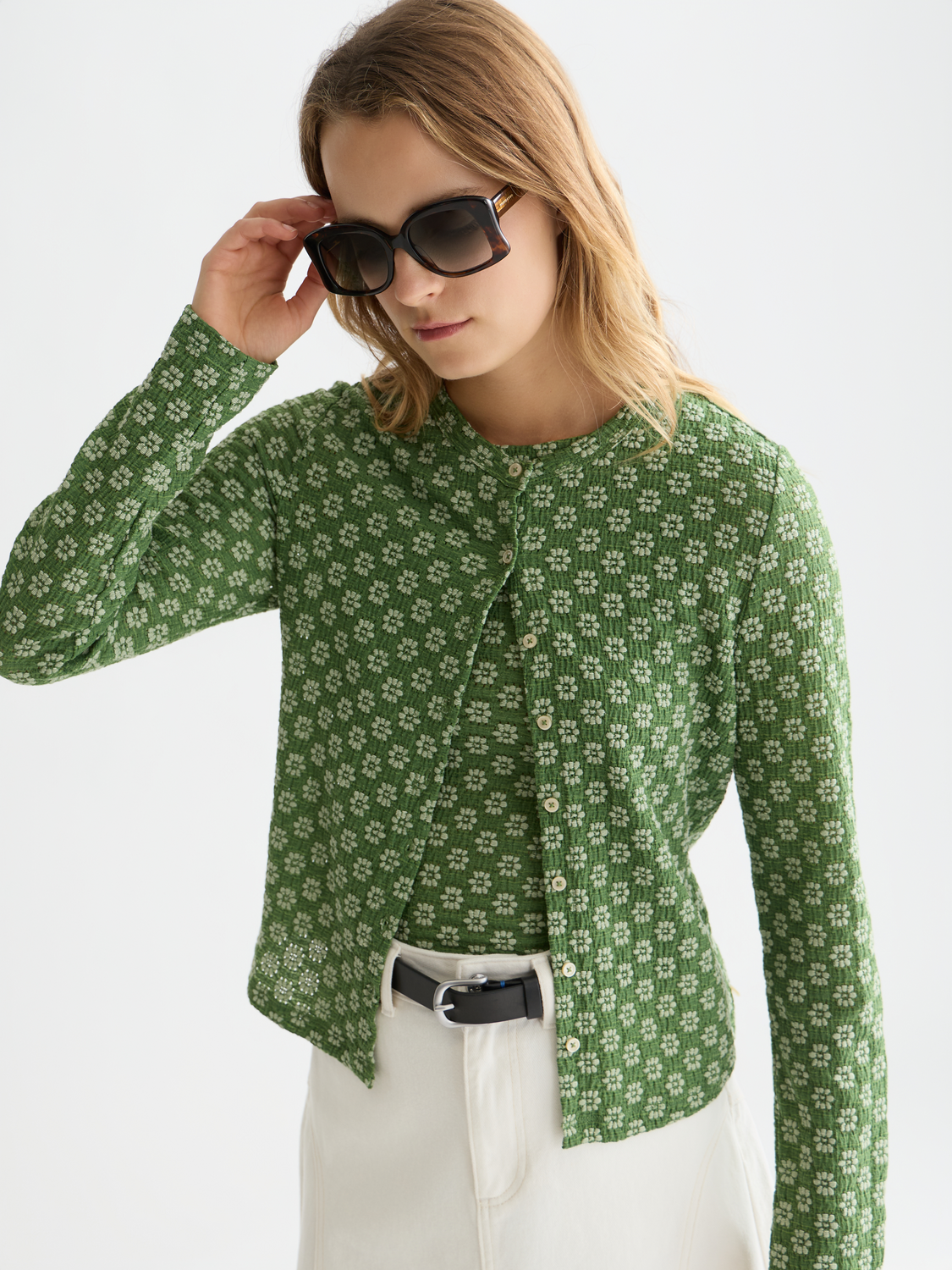 Button up long sleeved t-shirt - Scotch & Soda AU