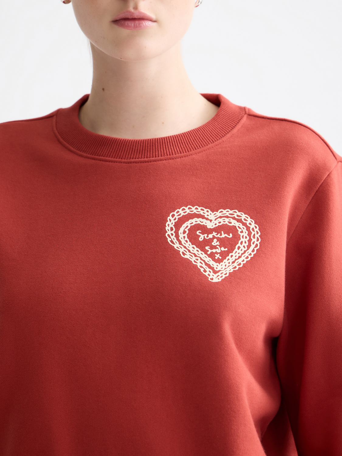Chest artwork sweatshirt - Scotch & Soda AU