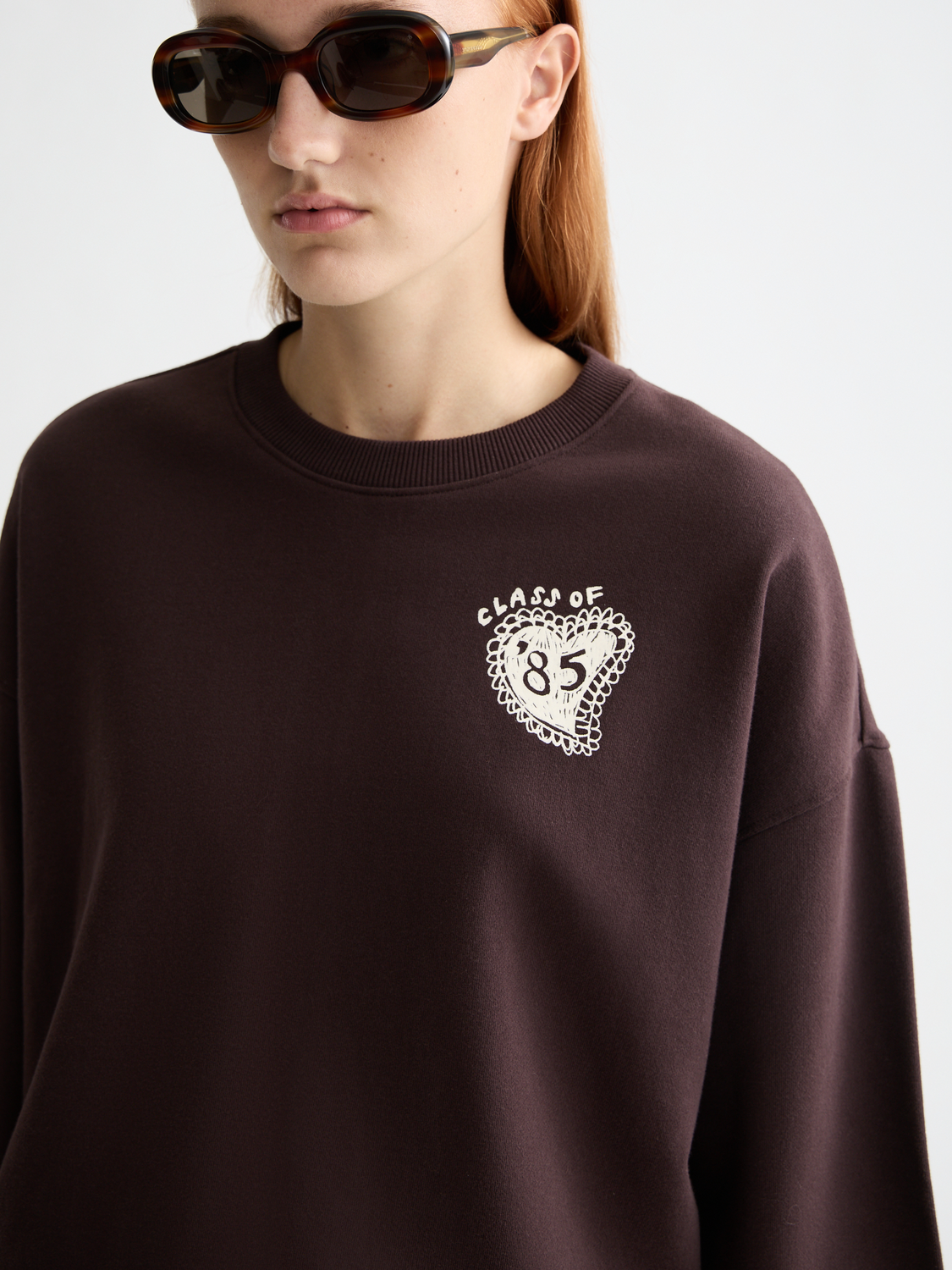 Artwork oversized sweatshirt - Scotch & Soda AU