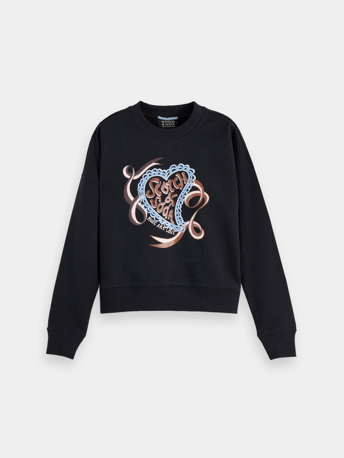Chest artwork sweatshirt - Scotch & Soda AU