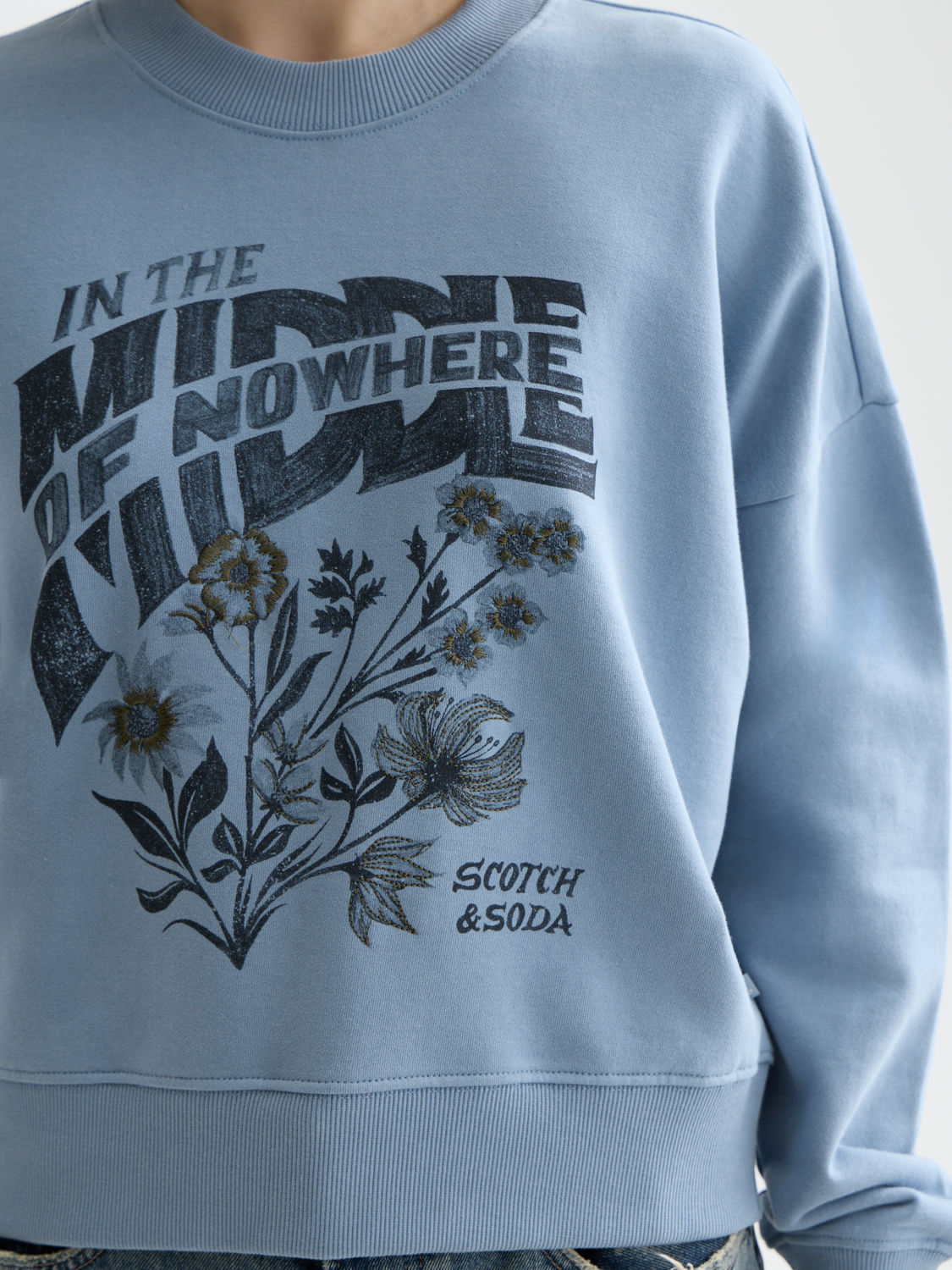 Chest artwork sweatshirt - Scotch & Soda AU