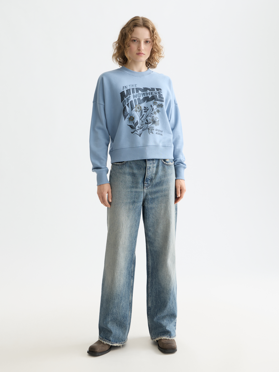 Chest artwork sweatshirt - Scotch & Soda AU