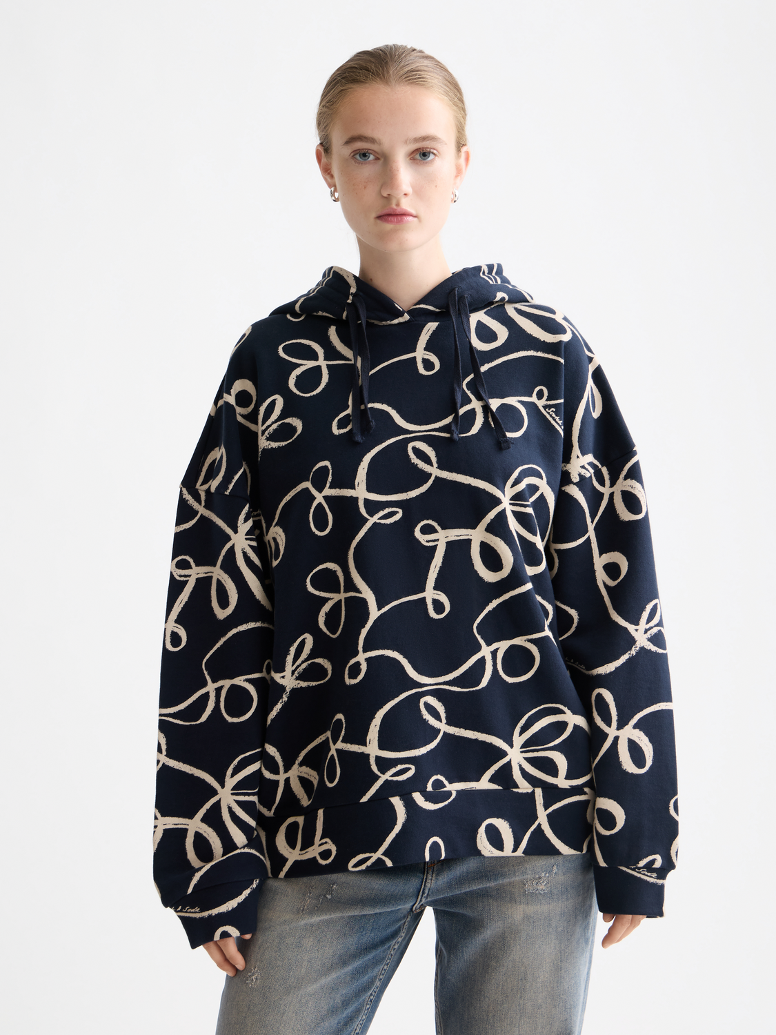 Printed hoodie - Scotch & Soda AU