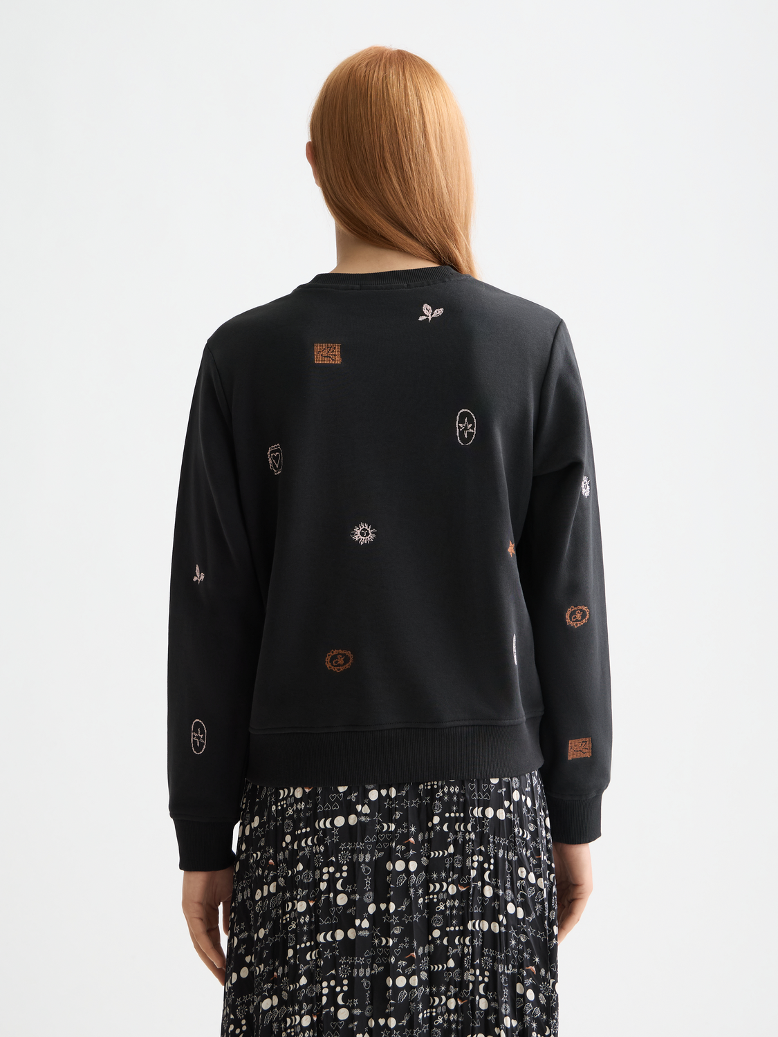 Embroidery sweatshirt - Scotch & Soda AU