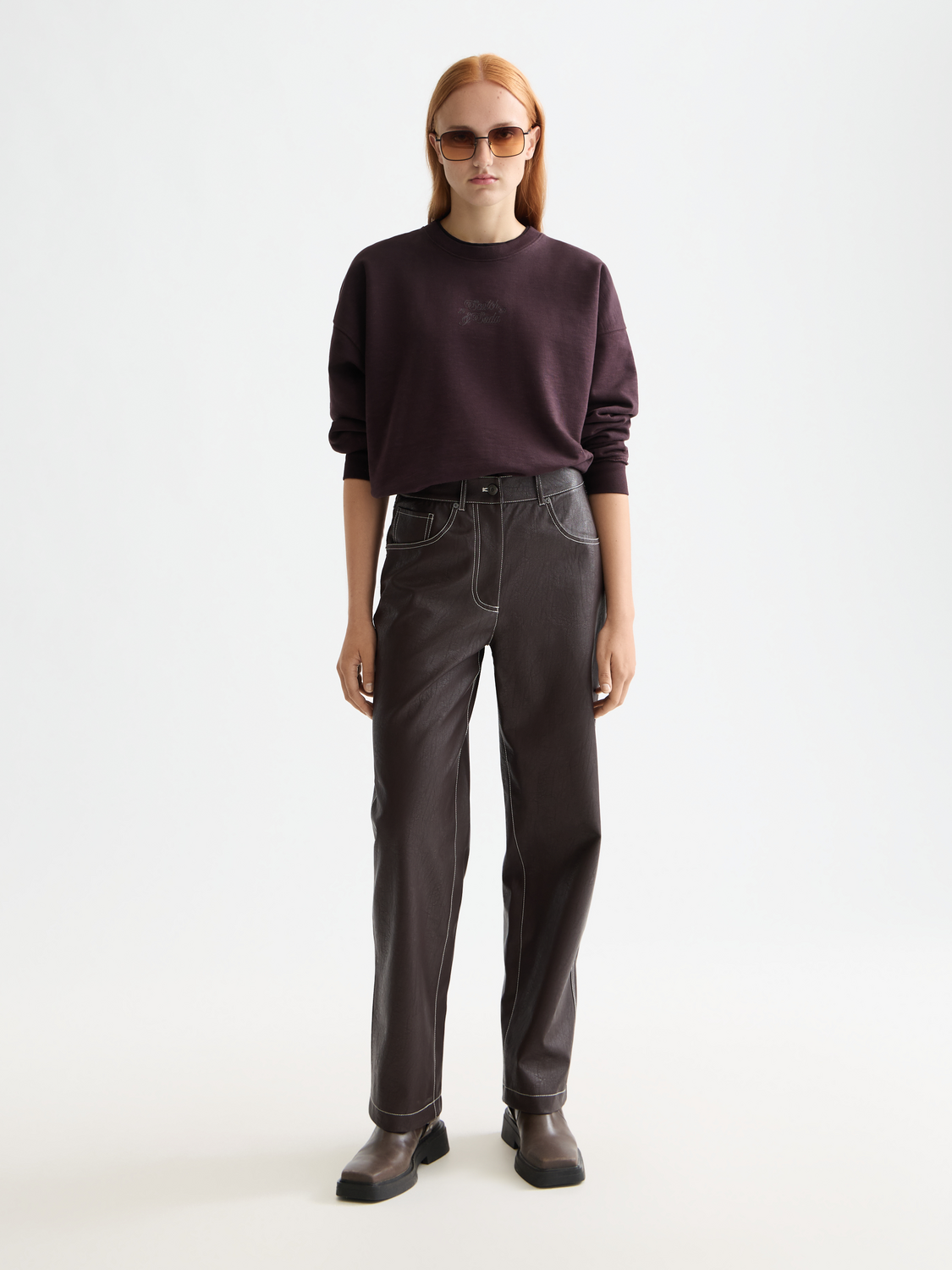Logo oversized sweatshirt - Scotch & Soda AU