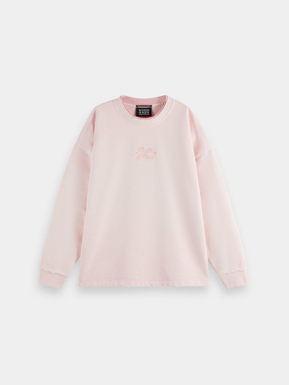 Logo oversized sweatshirt - Scotch & Soda AU