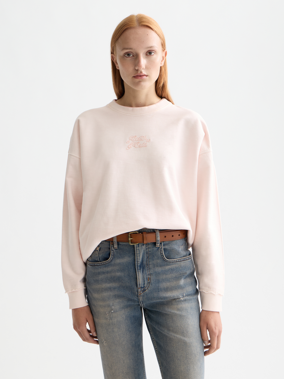 Logo oversized sweatshirt - Scotch & Soda AU