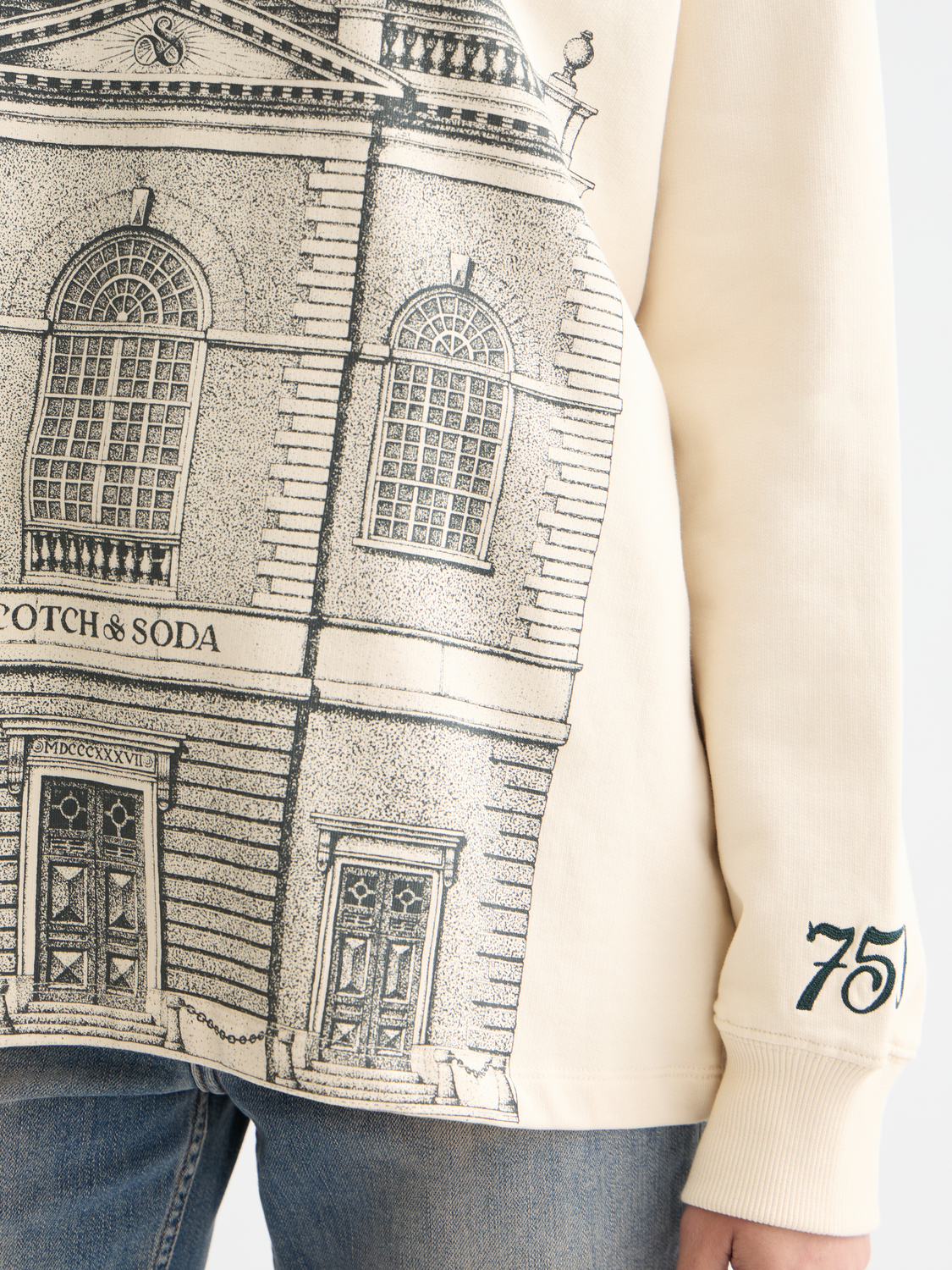 Artwork hoodie - Scotch & Soda AU