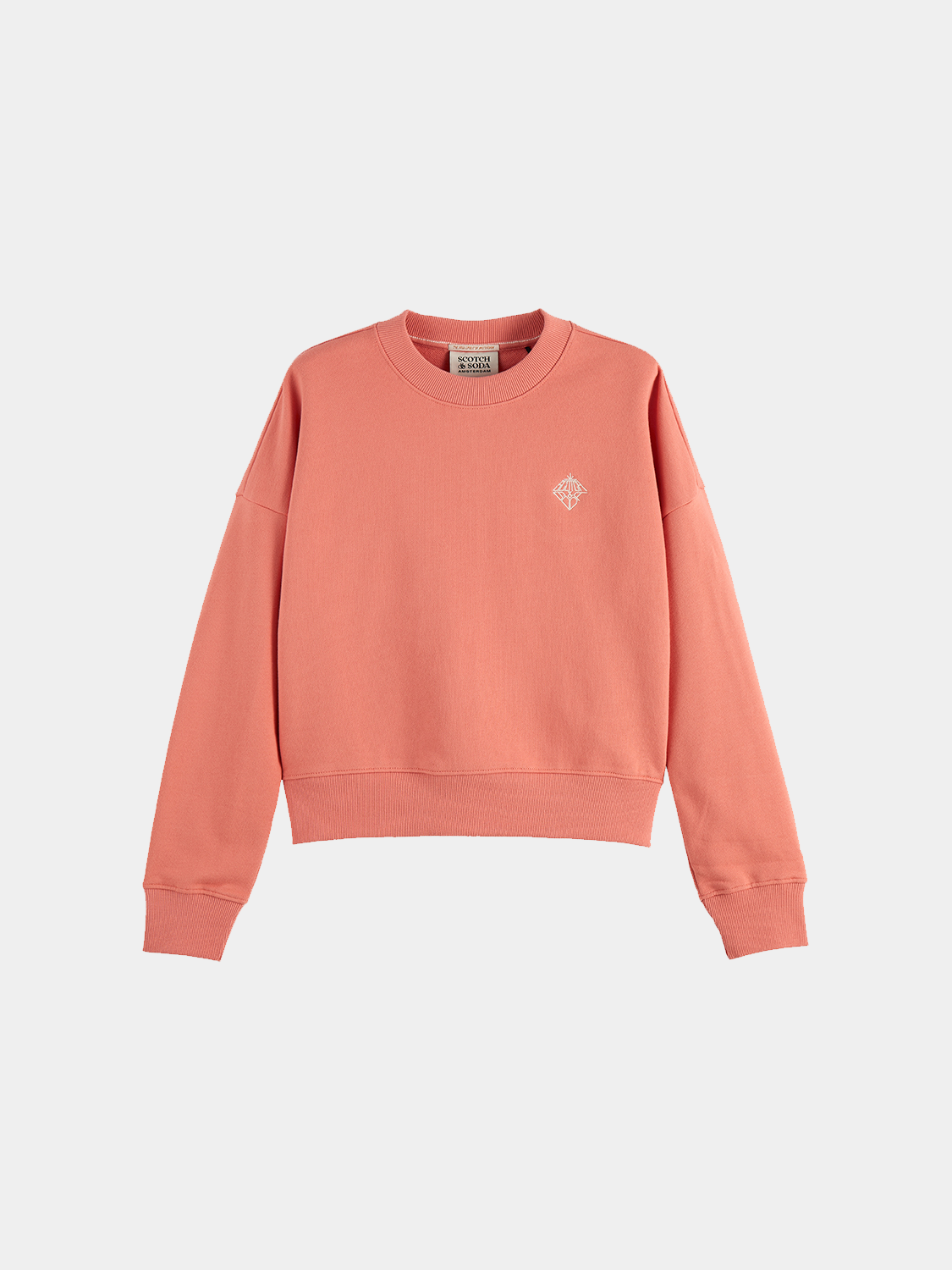 Embroidered logo sweatshirt - Scotch & Soda AU