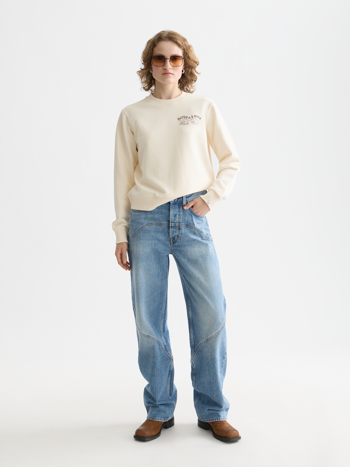Artwork sweatshirt - Scotch & Soda AU