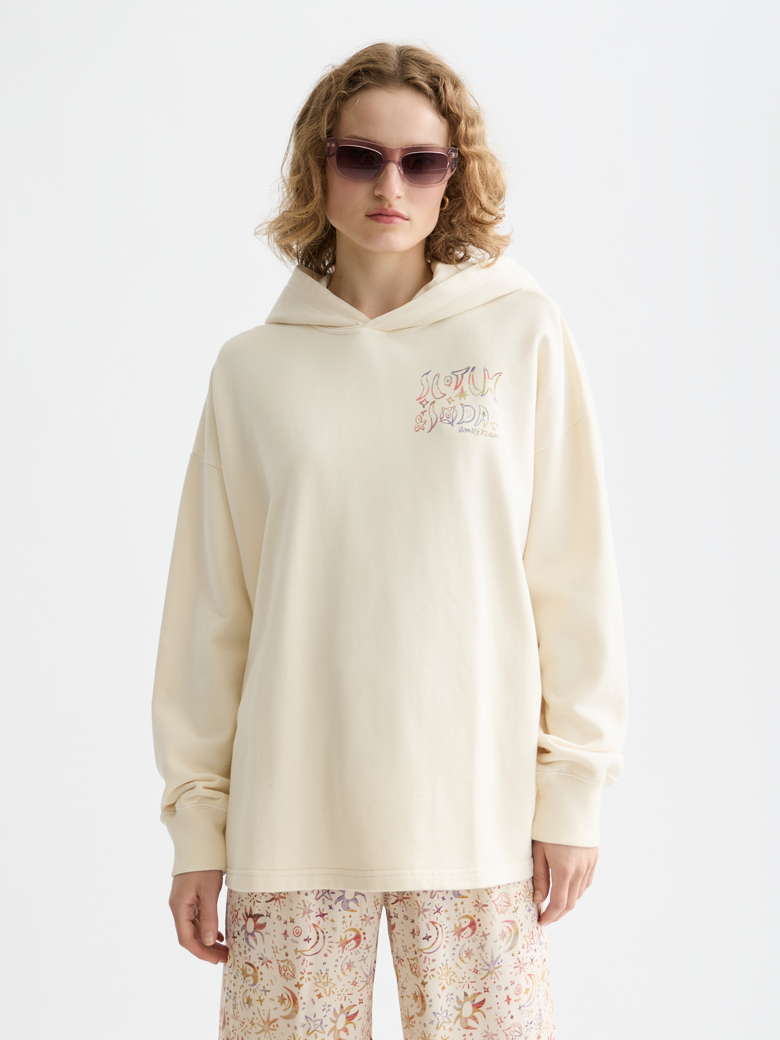 Washed artwork hoodie - Scotch & Soda AU
