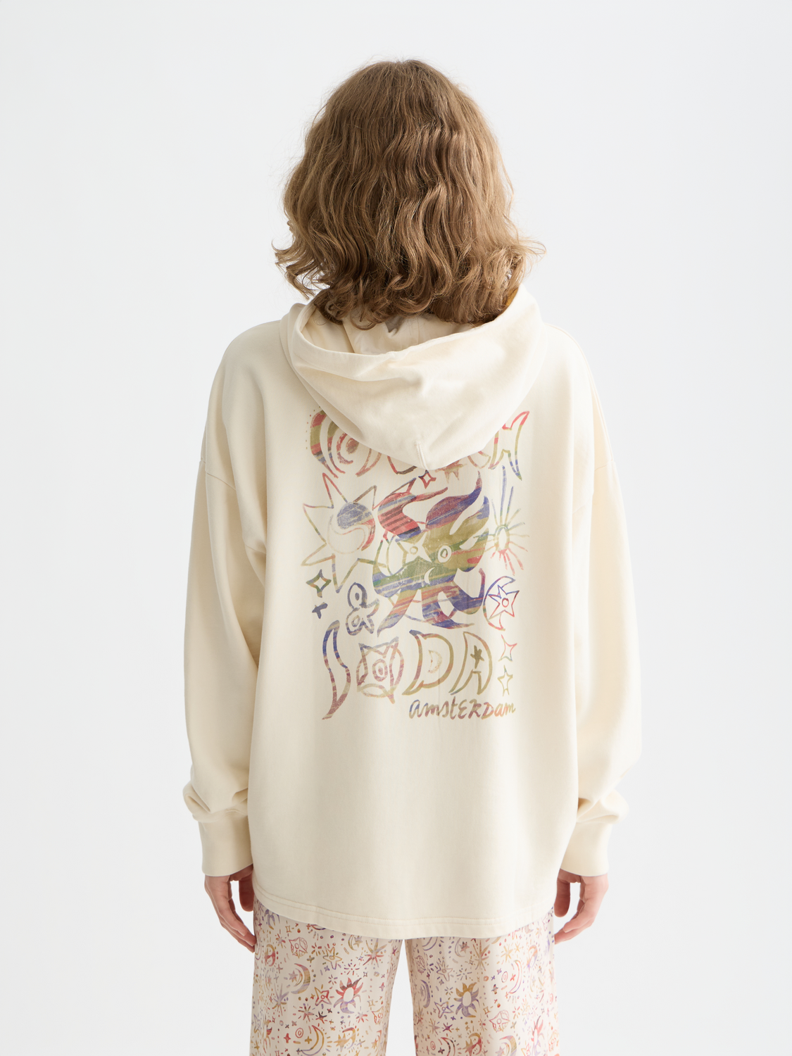 Washed artwork hoodie - Scotch & Soda AU