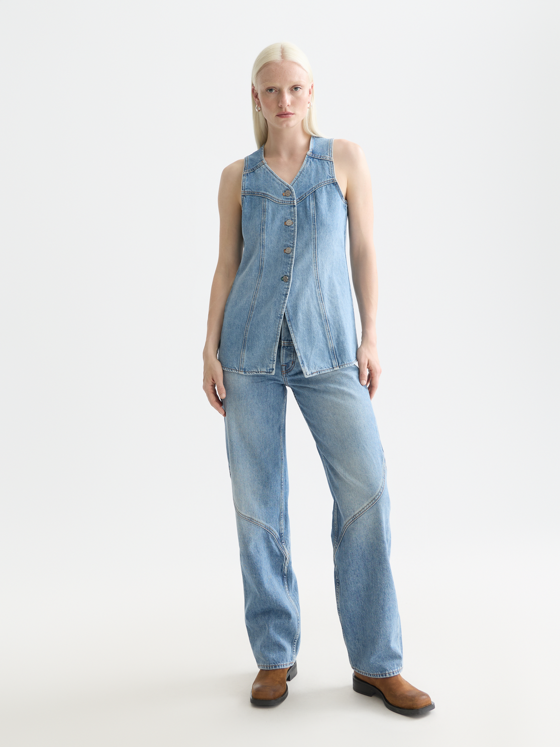 Western denim top - Scotch & Soda AU