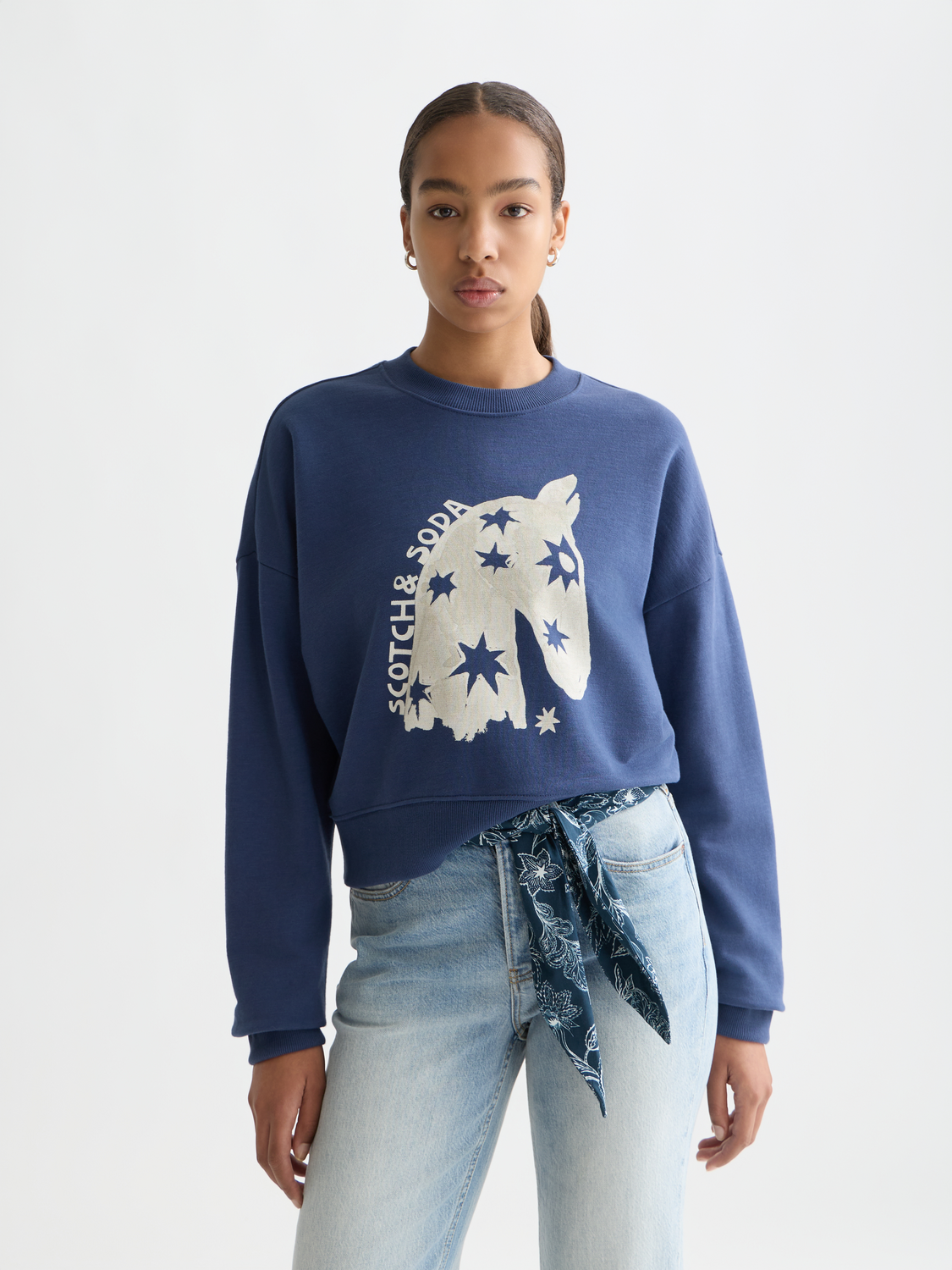 Artwork sweatshirt - Scotch & Soda AU