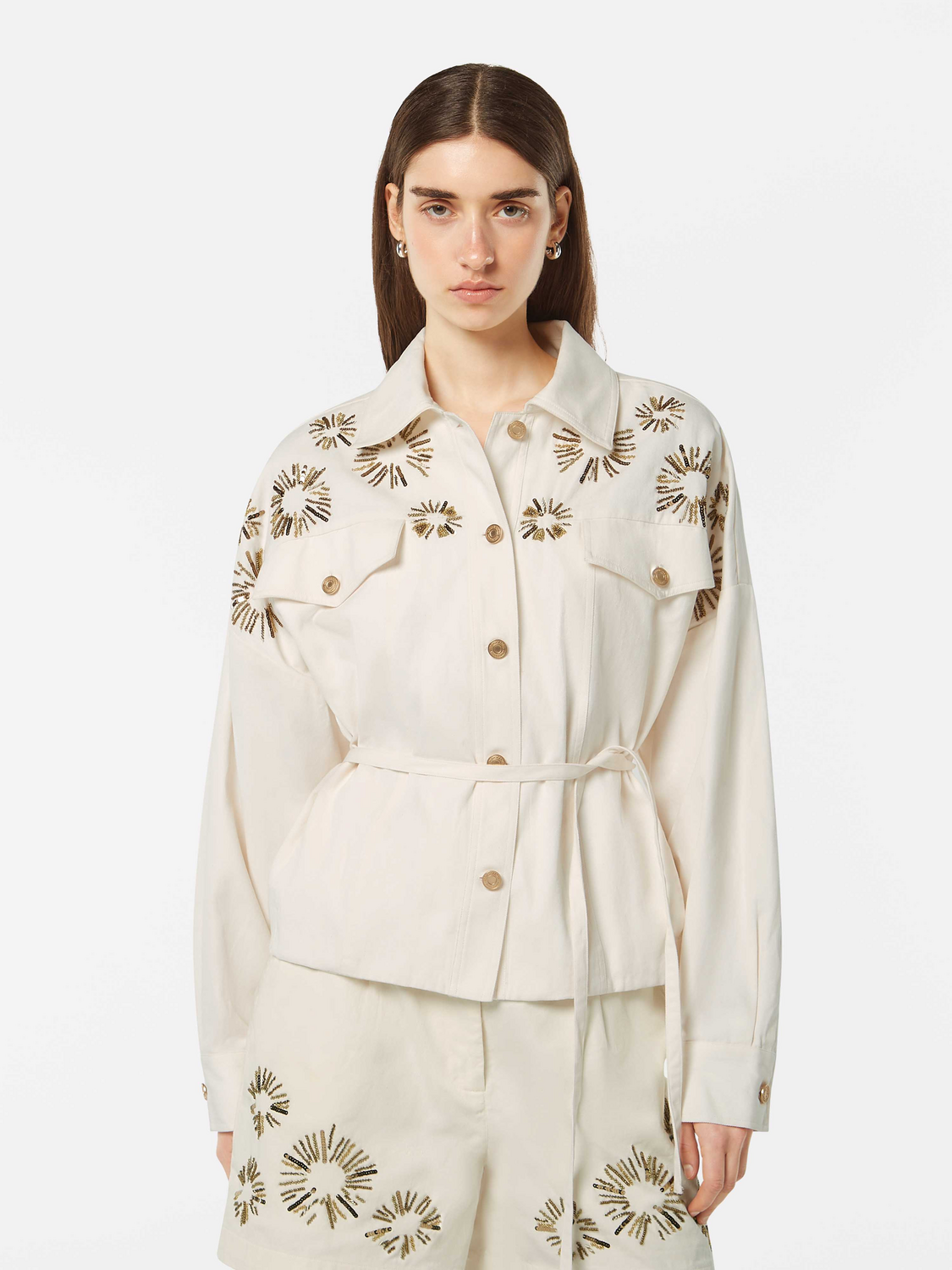 Embroidered trucker jacket - Scotch & Soda AU