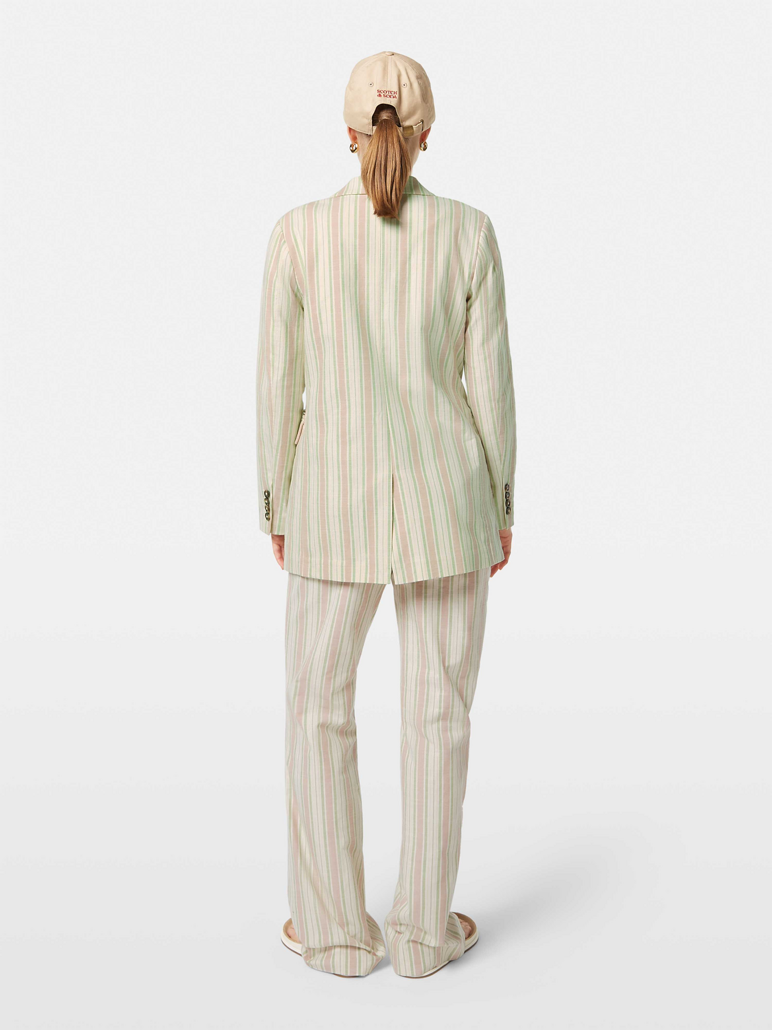 Lurex striped blazer - Scotch & Soda AU
