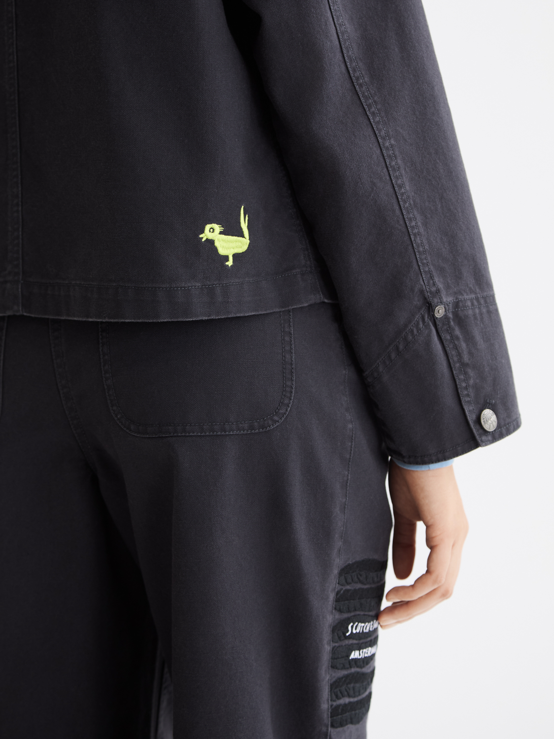 Washed workwear jacket - Scotch & Soda AU