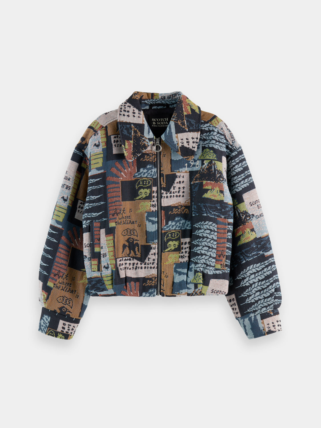 Jacquard jacket - Scotch & Soda AU