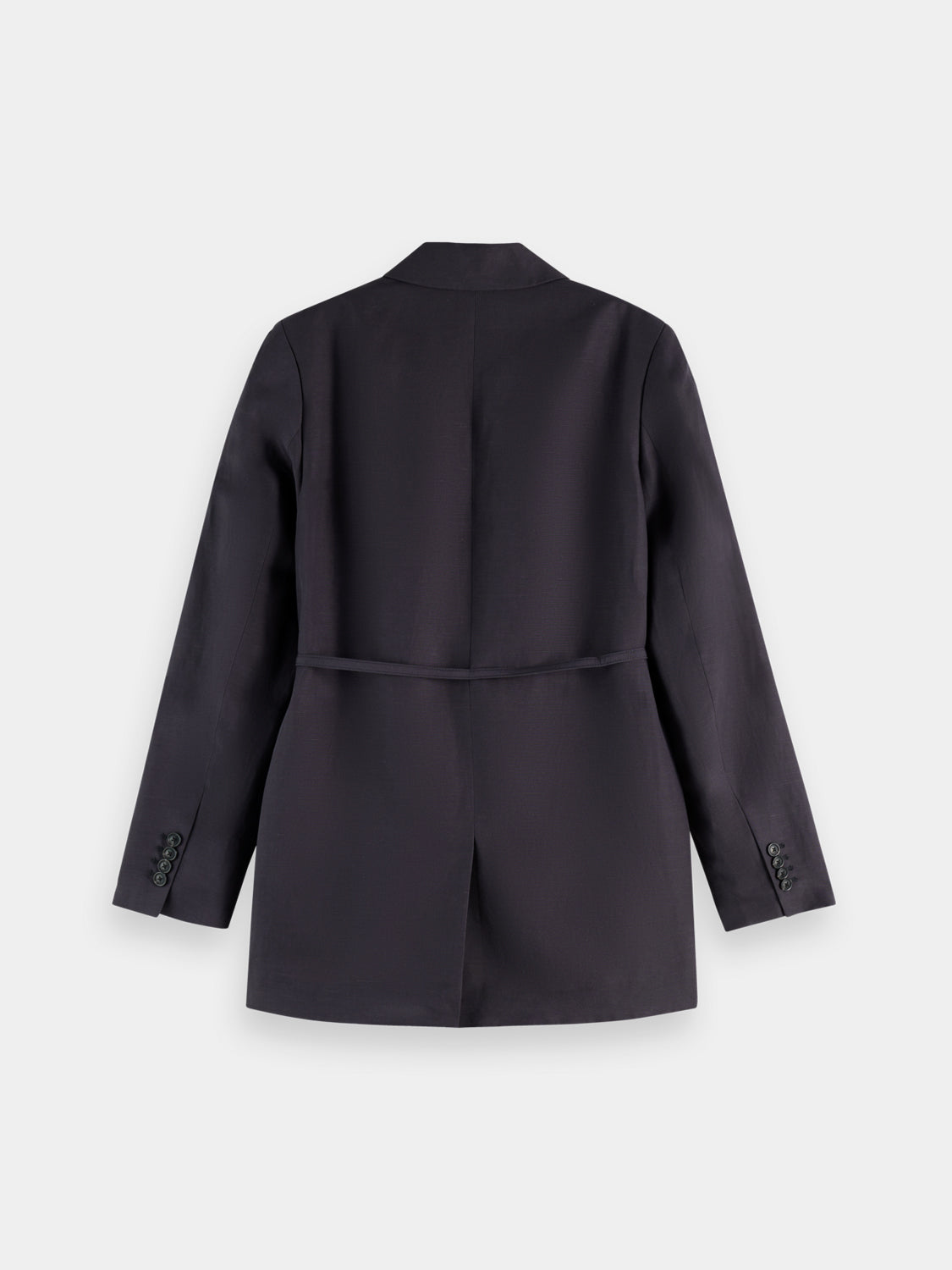 Double-breasted belted blazer - Scotch & Soda AU