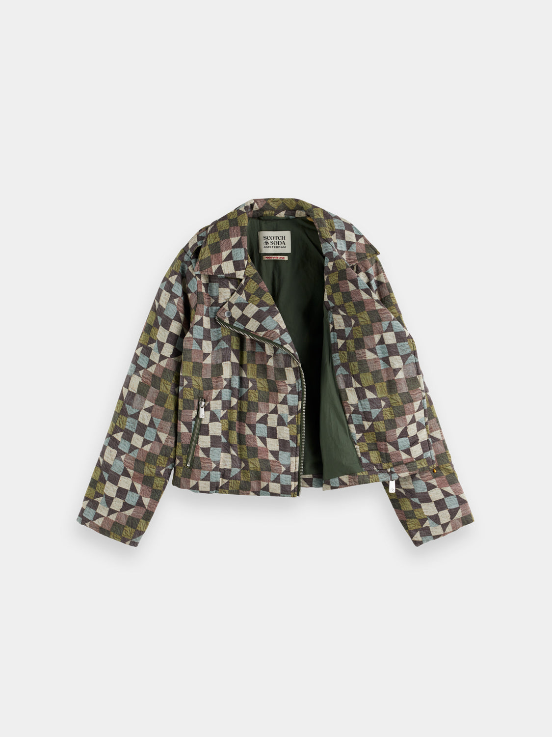 Quilted biker jacket - Scotch & Soda AU