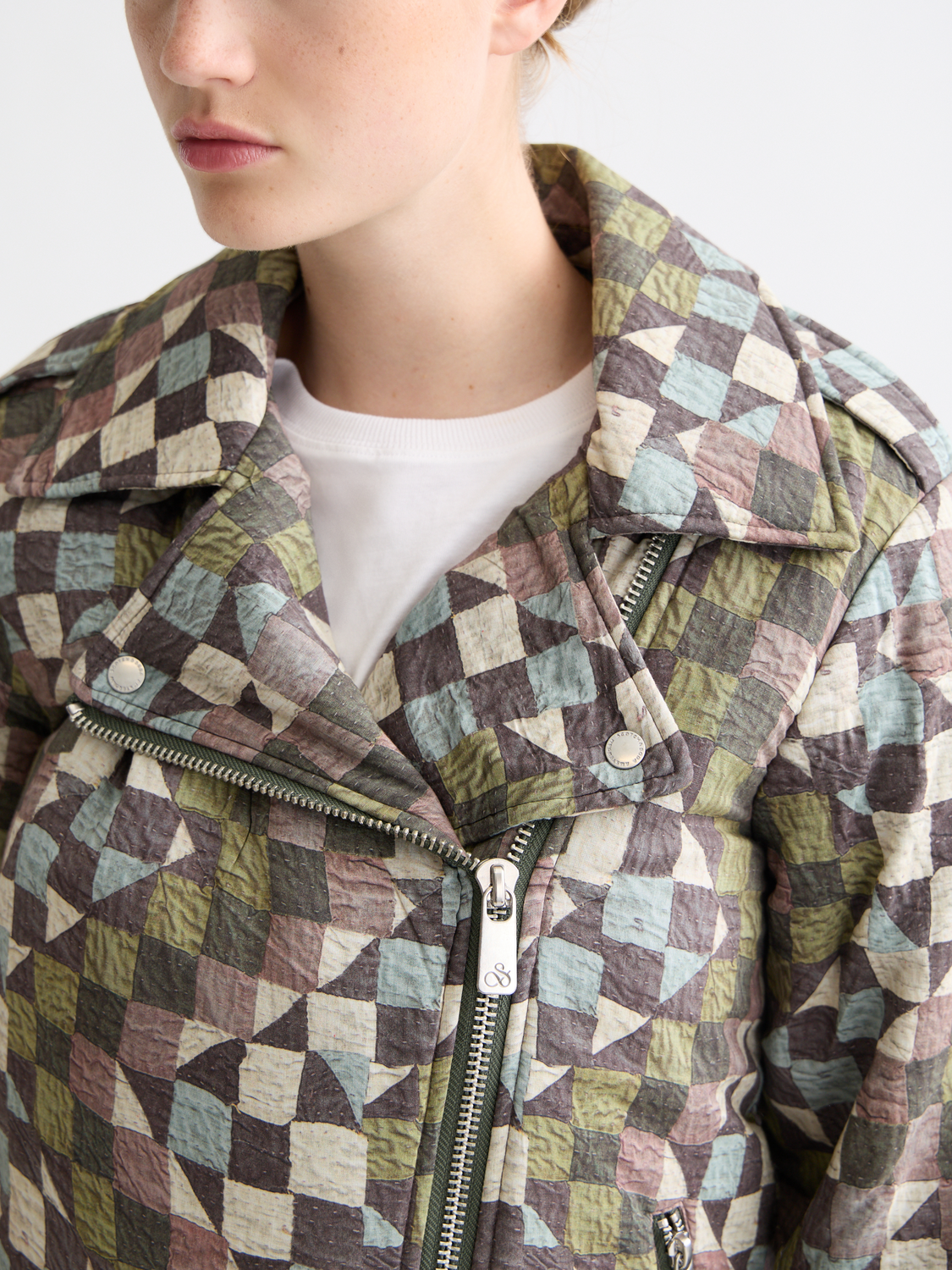 Quilted biker jacket - Scotch & Soda AU