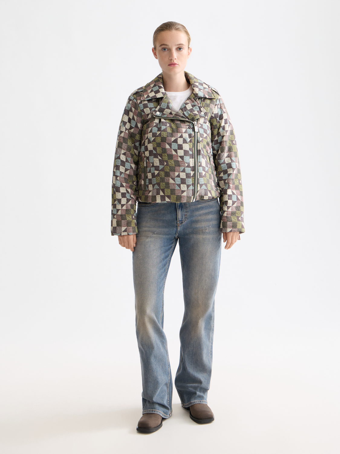 Quilted biker jacket - Scotch & Soda AU