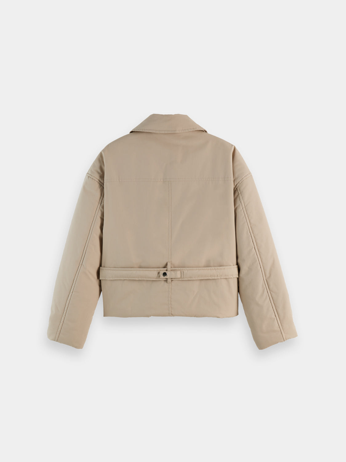 Padded cropped trench coat - Scotch & Soda AU