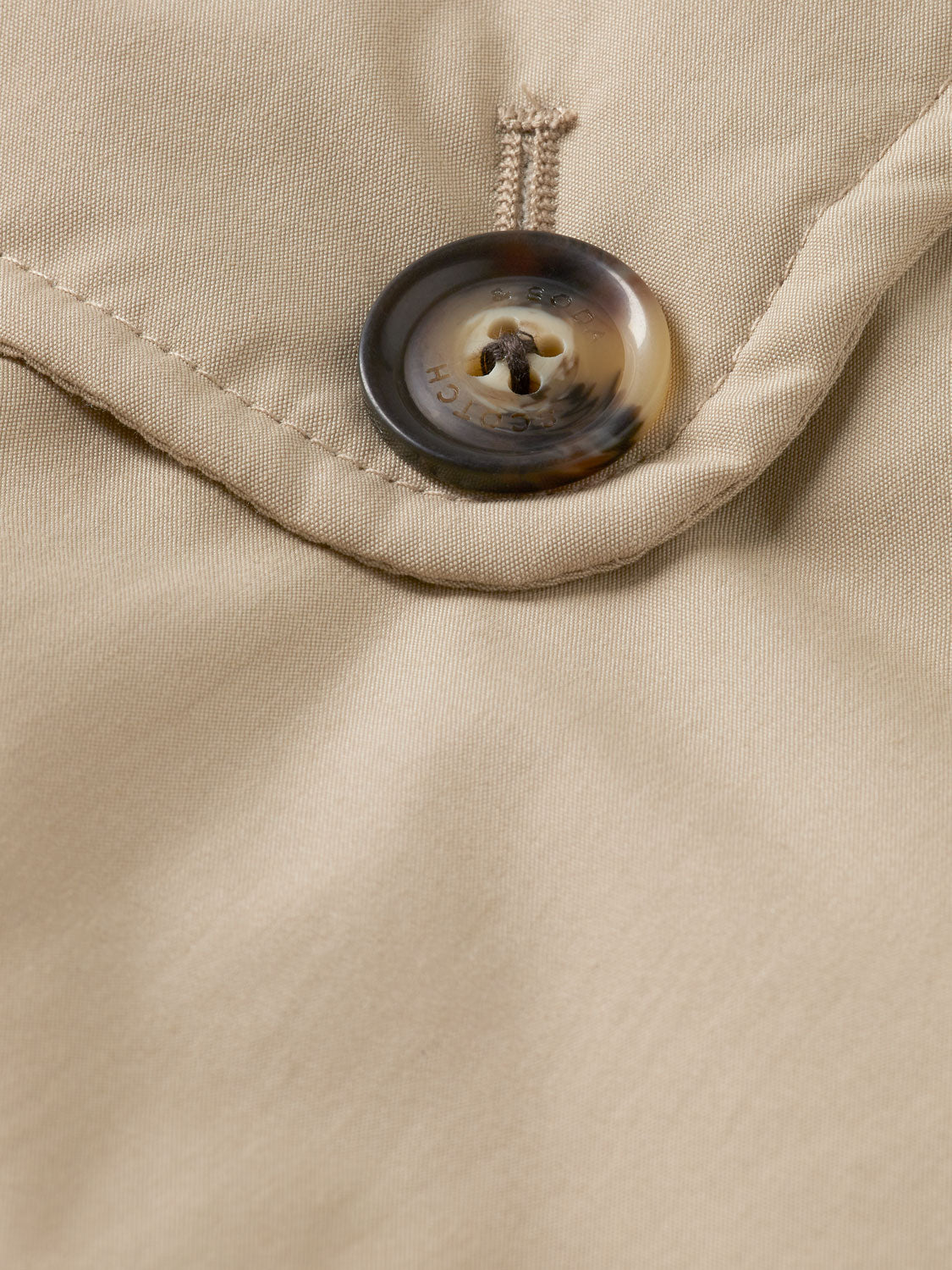 Padded cropped trench coat - Scotch & Soda AU